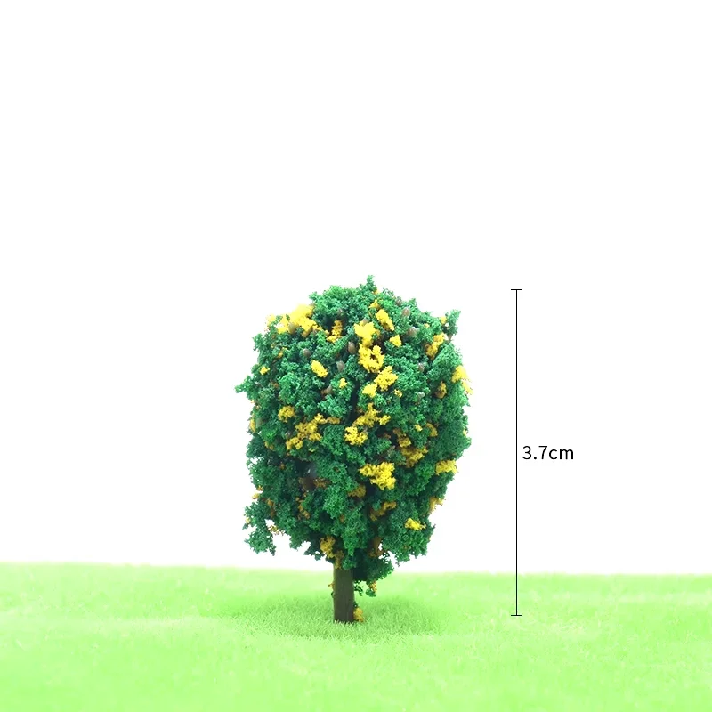 

Миниатюрные цветочные шары, деревья, 5 цветов, реалистичные искусственные растения для сказочных садовых украшений, сделай сам, микро-садовый декор дерева
