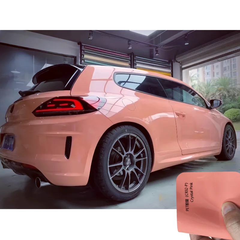 

3M PPF Автомобильная пленка Виниловый кристалл Розовая свинья Глянцевый ПЭТ Воздушное высвобождение Неслойный без пузырьков Конфеты Блеск Граффити Устойчивость Яркий