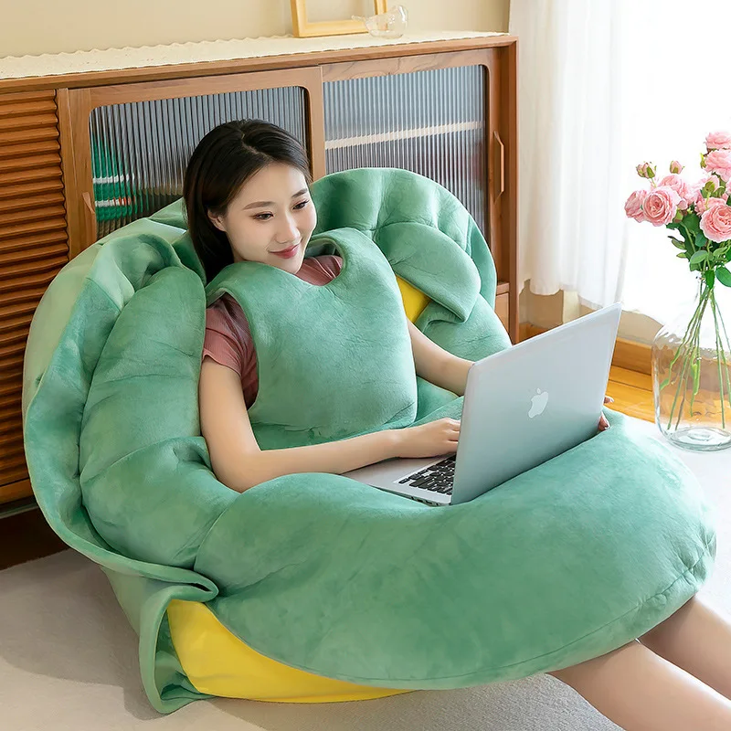 100cm Shell Plush Funny Turtle Shell Plush Toy Children Sleeping Bag Stuffed Soft Tortoise Pillow Cushion Hot Sale Creative Gift