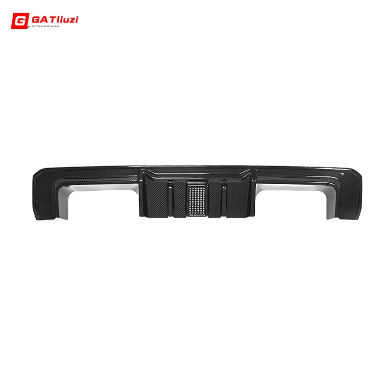 Dry Carbon Fiber Rear Diffuser R44 Style For G80 M3 G82 M4 Rear Bumper Lip Under Spoiler Splitter Body Kitcustom Car Accessories