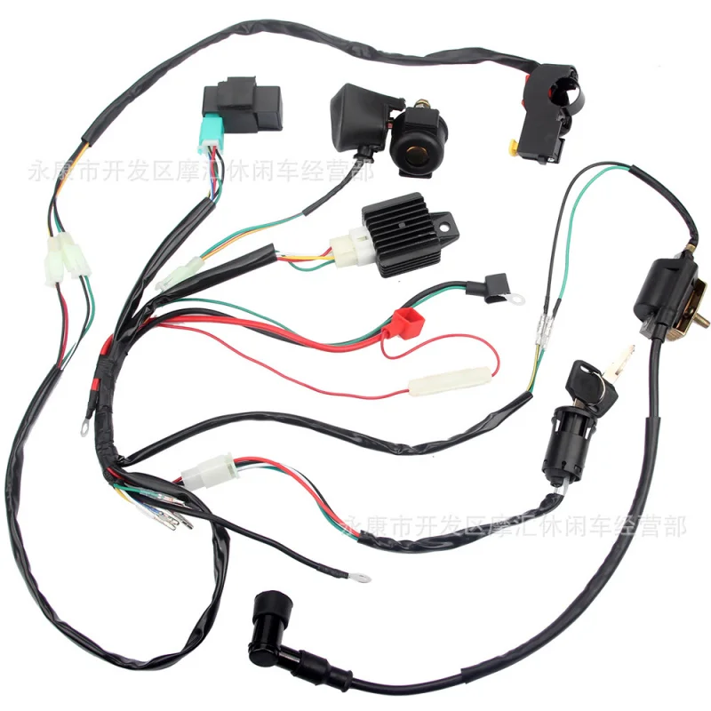 

Scrambling motorcycleATVAtv Accessories50 70 90 110CCComplete Line Harness Ignition SystemCDI