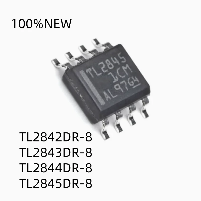 (10Pcs) 100% New Tl2842Dr-8 Tl2843Dr-8 Tl2844Dr-8 Tl2845Dr-8 Tl2842Dr Tl2843Dr Tl2844Dr Tl2845Dr Sop-8 Current Mode Pwm Controller Chip Ic