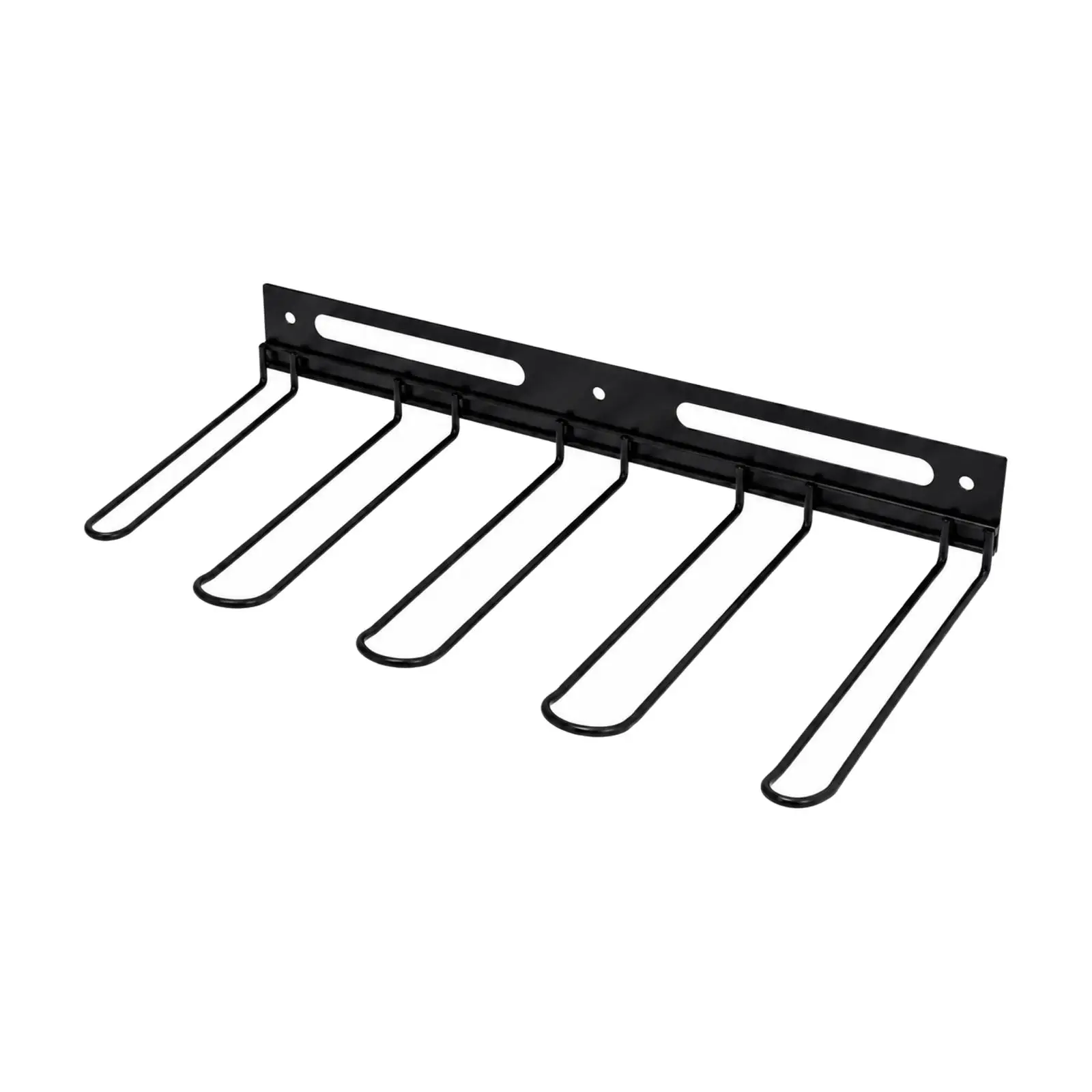 Tool Storage Rack Multi Function Wall-Mounted Tool Storage Rack with Hooks Shovel Rake Broom Ladder Holder Easy to Install