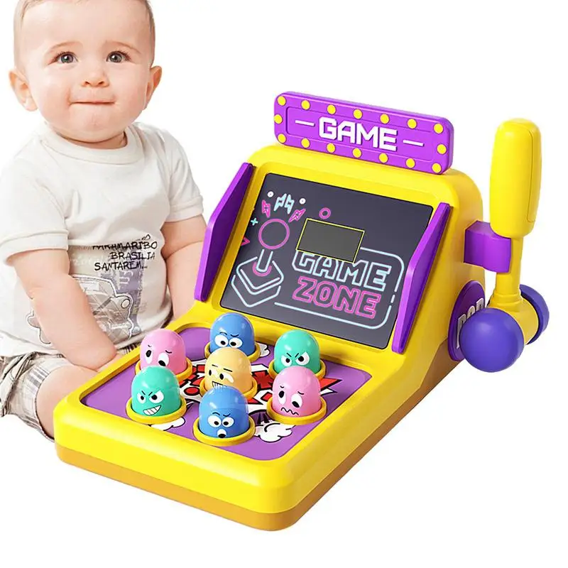 

Arcade Game Toys For 3 Year Old And Up Whack Game Mole Mini Electronic Interactive Hammering Pounding Toys For Toddler