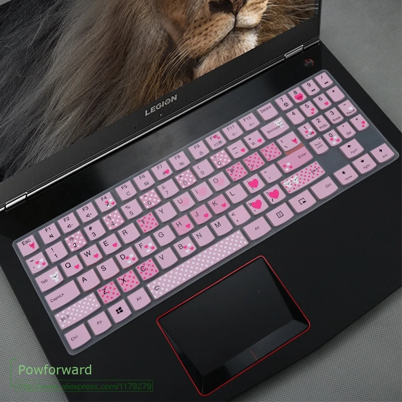 Silicone Keyboard Cover Protective Skin Protector for Lenovo Legion Y520 R720 Y720 Y9000K Y900K Y9000 K Y740-17