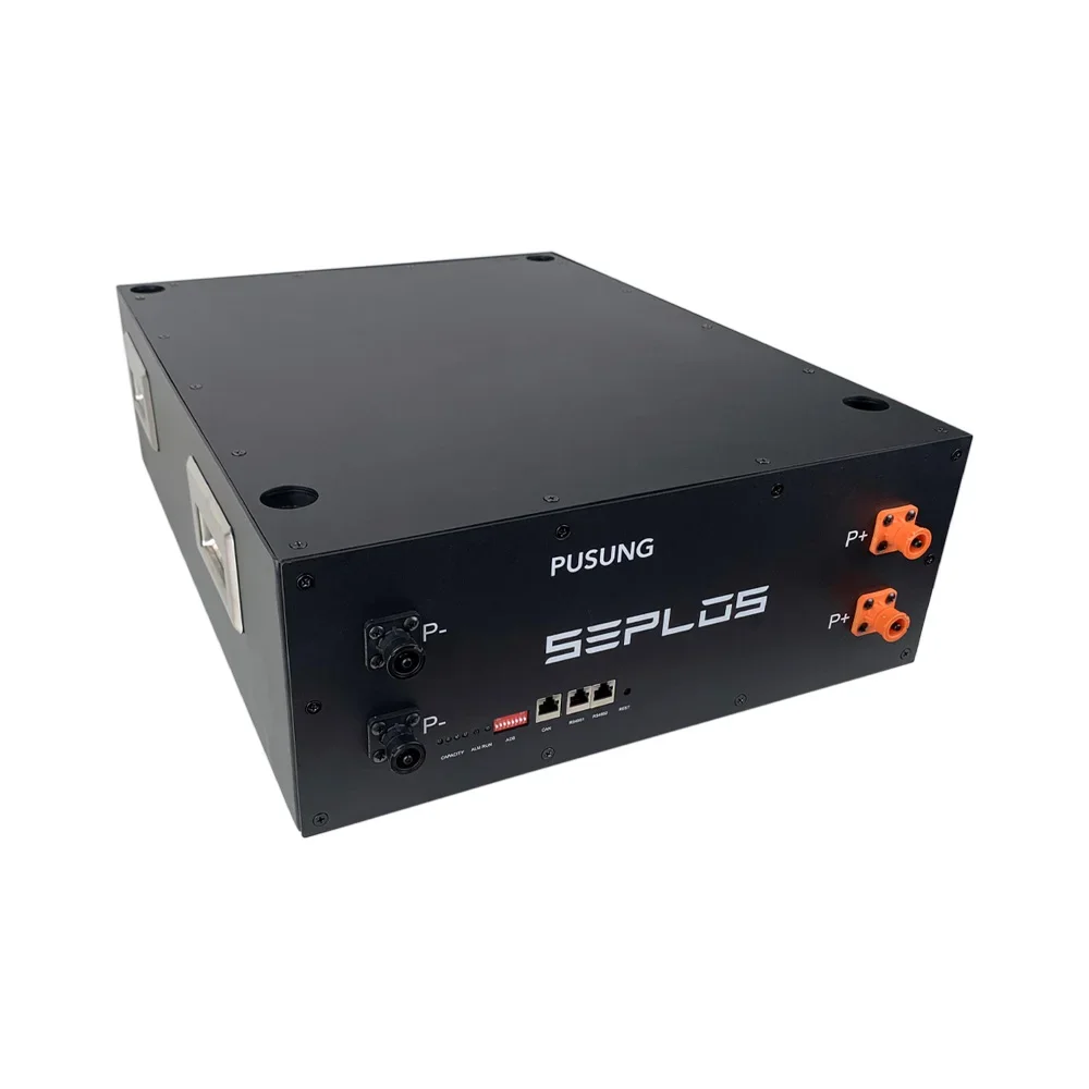 home solar energy storage system telecom base station 48V 100Ah LiFePo4 rechargeable battery module