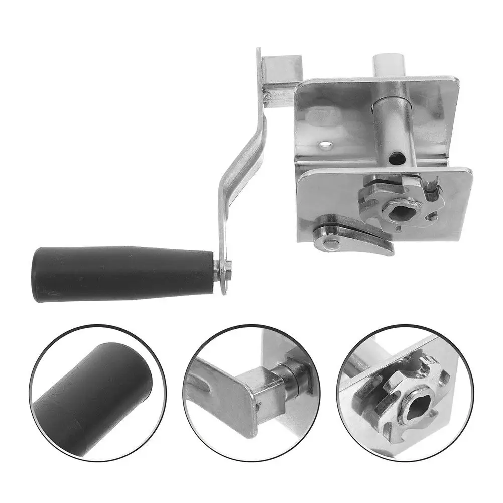 

2Pcs Hand Crank Badminton Net Tightener Outdoor Sports Tensioning Tool Volleyball Net Rope Wire Tensioner Cord Tightener