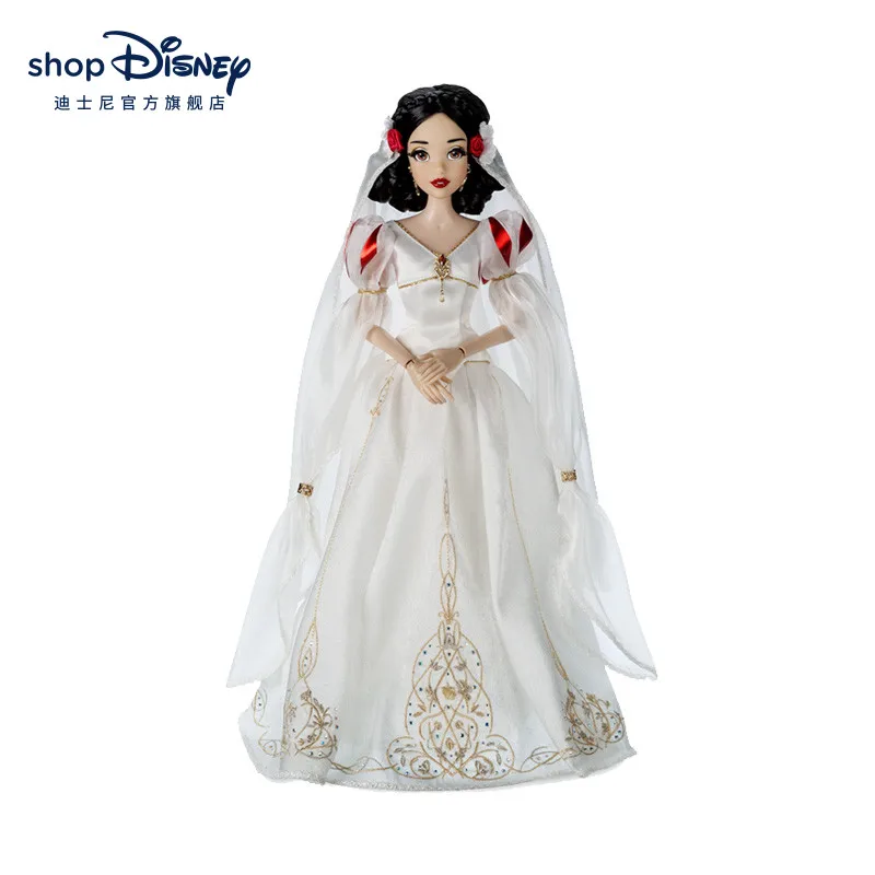 Genuine Disney Snow White 85th Anniversary Limited Figure 43cm Large Size Disney Princes Doll Pvc Model Figurines Kids Gift Toys