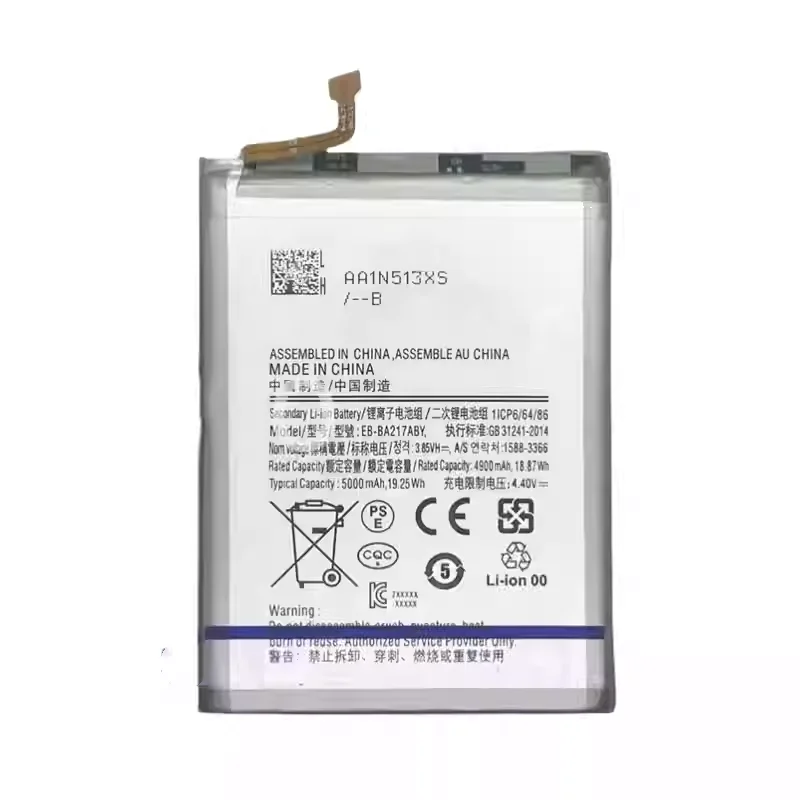 。.for Samsung A21s SM-A217/N/F/DSN Mobile phone battery EB-BA217ABY.。