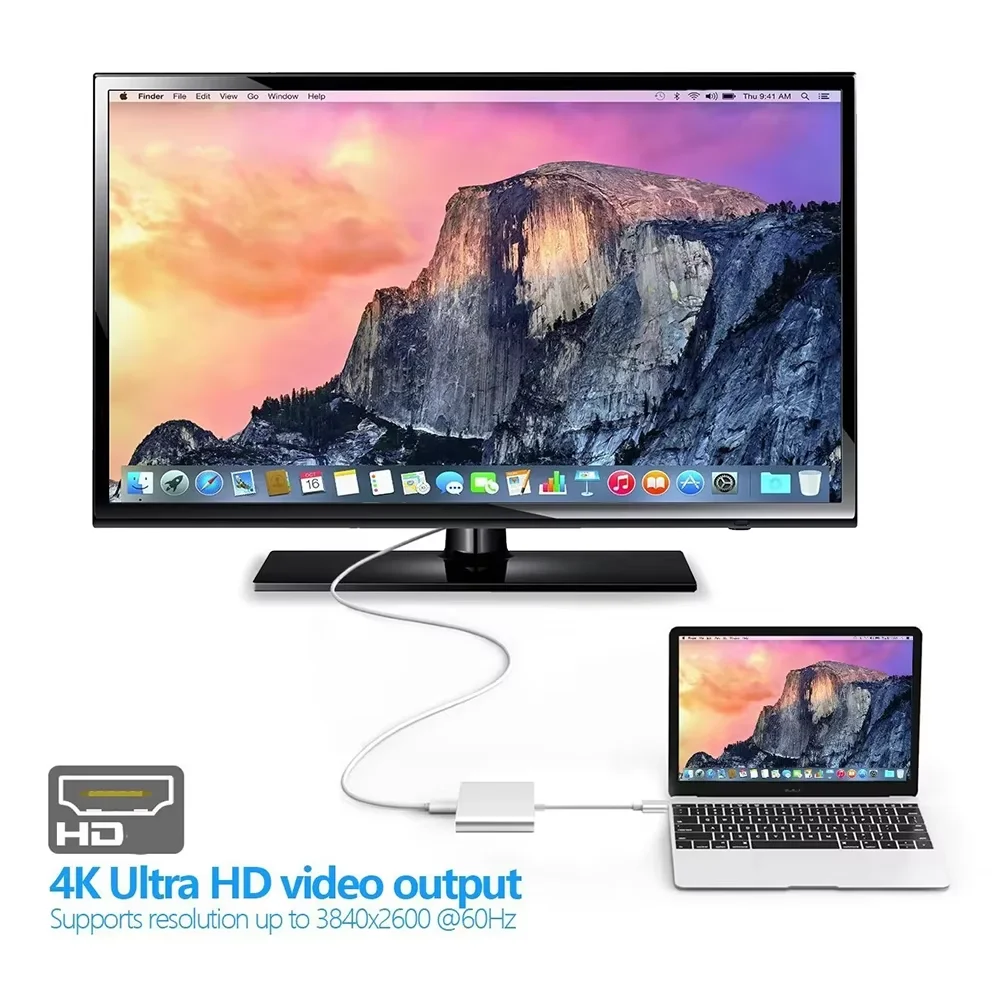 Hub USB C 3 in 1 Adattatore HUB compatibile da tipo C a HDMI Splitter di ricarica USB 3.0 PD per MacBook Air Pro Huawei Samsung Nintendo