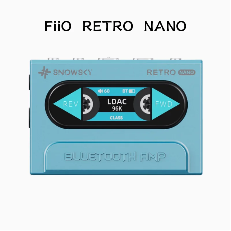 FiiO RETRO NANO lossless Bluetooth audio receiver headphone amplifier adapter