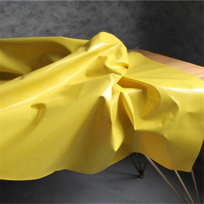 Artificial leather PU Fabric Waterproof Jacket Bag Performance Costumes Accessories Wholesale Cloth Sewing By The Meter