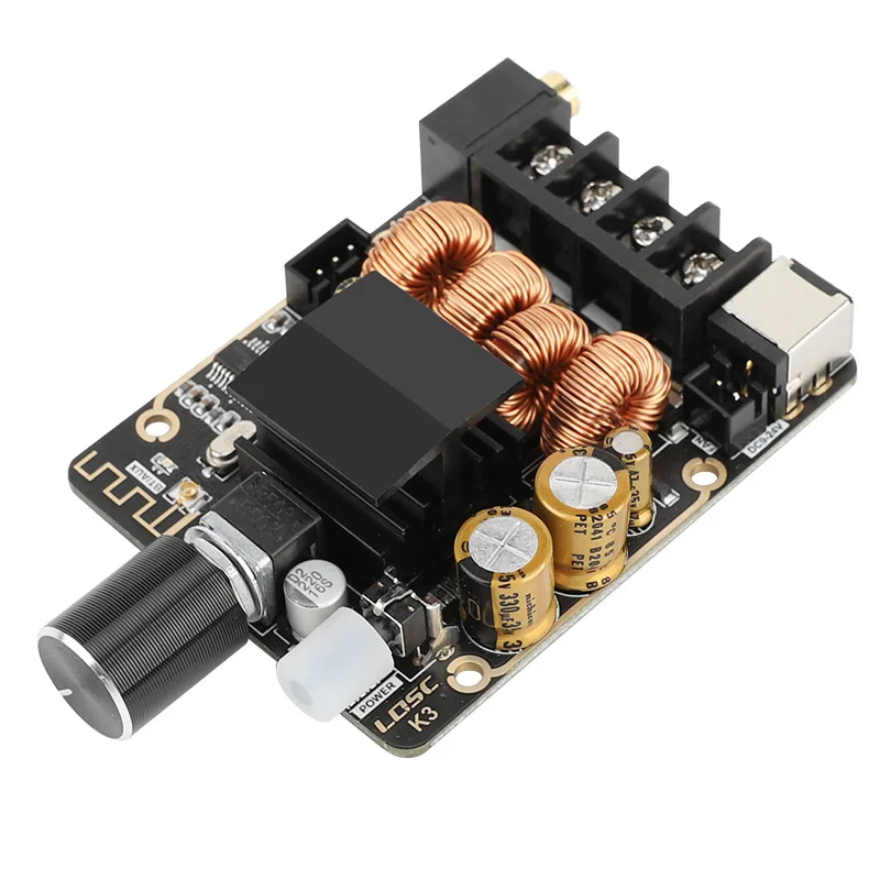 TPA3116 Amplifier Bluetooth 5.0 Digital Amplifier Module High Power 50W*2 Dual Channel Audio Amplifier Module