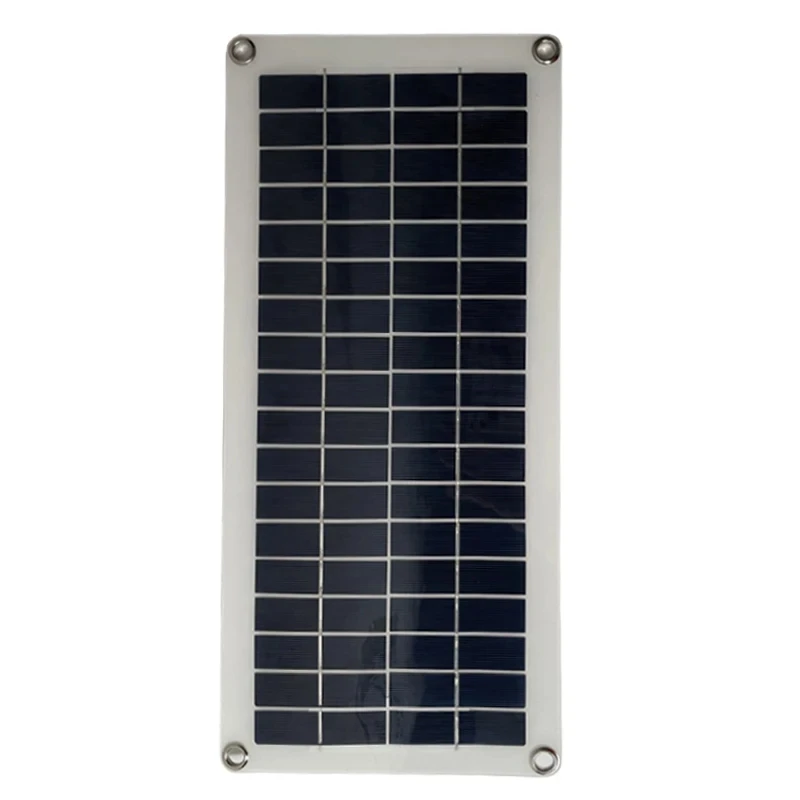 Carregador Solar Fotovoltaico para Carregamento, Portátil, Fino e Leve, Flexível, 10W com Controlador