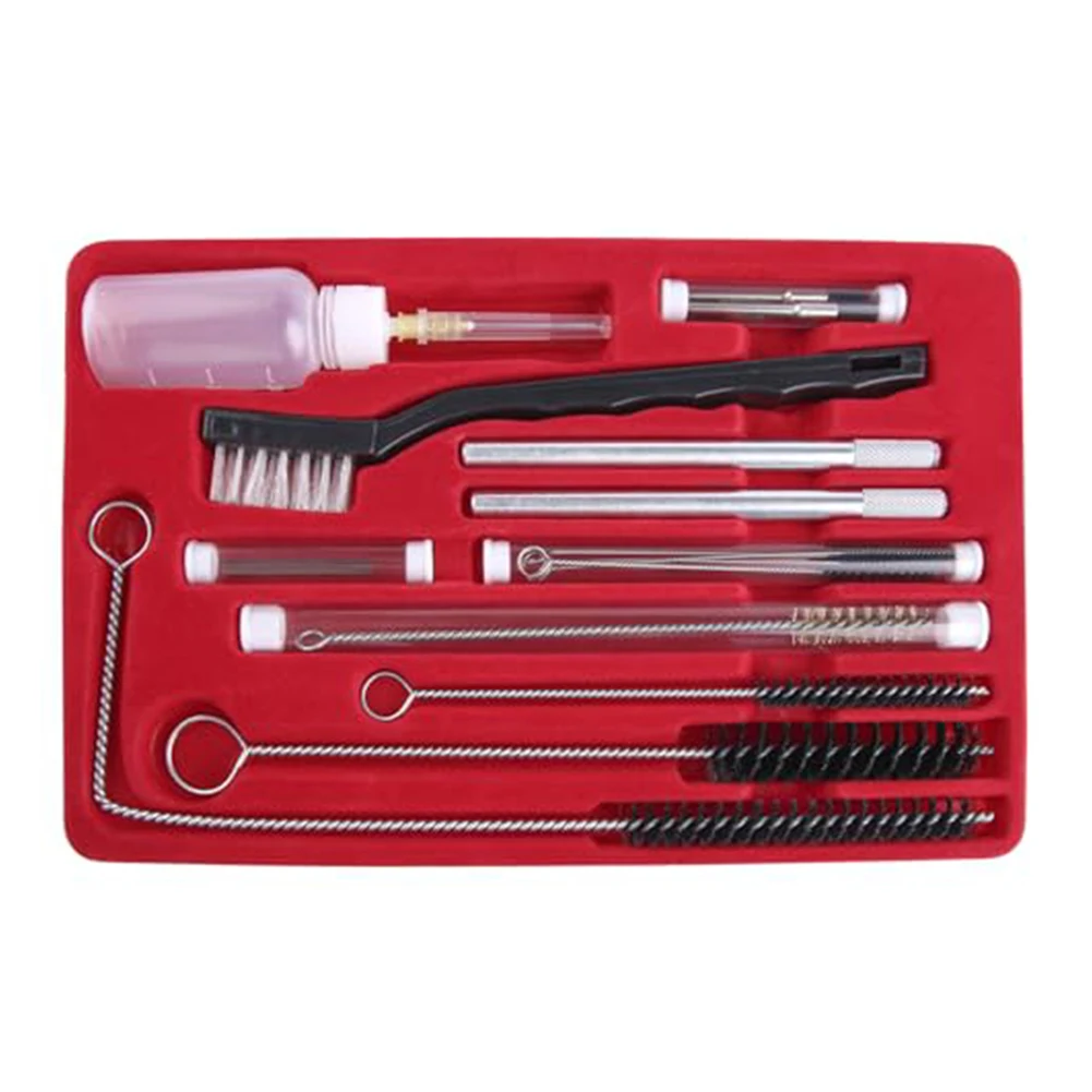 Detail Brush Set Cleaning Kit 23 Pieces Tool Set Brass Wire Brushes Compatible With HVLP Fiber Cleaning Brushes