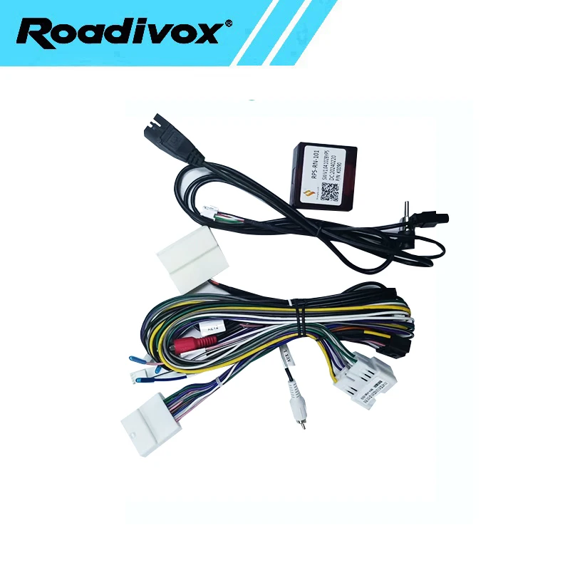 Car Radio Wire Harness Power Adapter Canbus For Renault Koleos Fluence Megane 3 16pin Android Stereo GPS ISO Cable Connector