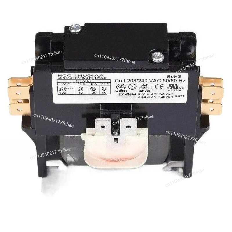 220V 40A High Load, Single Phase HCC-1NU04AA AC Contactor