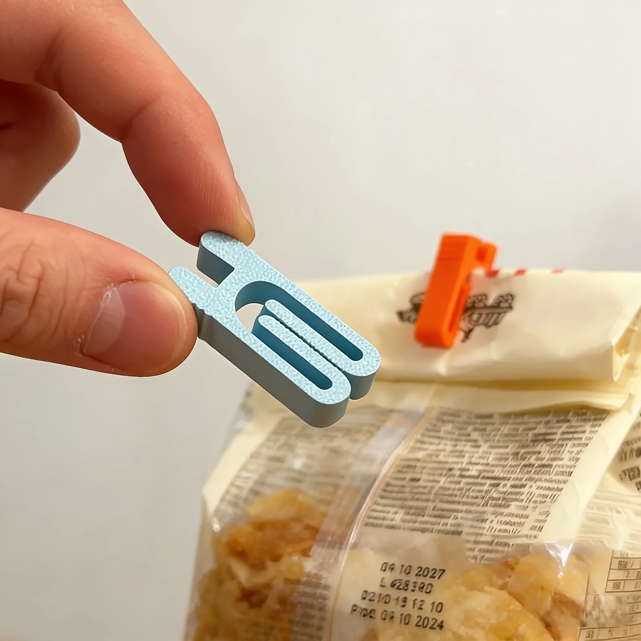 10 pieces snack bag sealing clips - food bag packaging sealing clips, lightweight and durable, kitchen small tools，random color