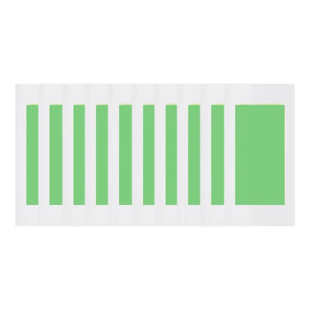 10 قطعة على الوجهين إزالة الشعر ورق شمع شمع العسل للإبط الساق الشفاه المحمولة لطيف آمن إزالة الشعر ورقة إزالة الشعر إلى E6T6 #5