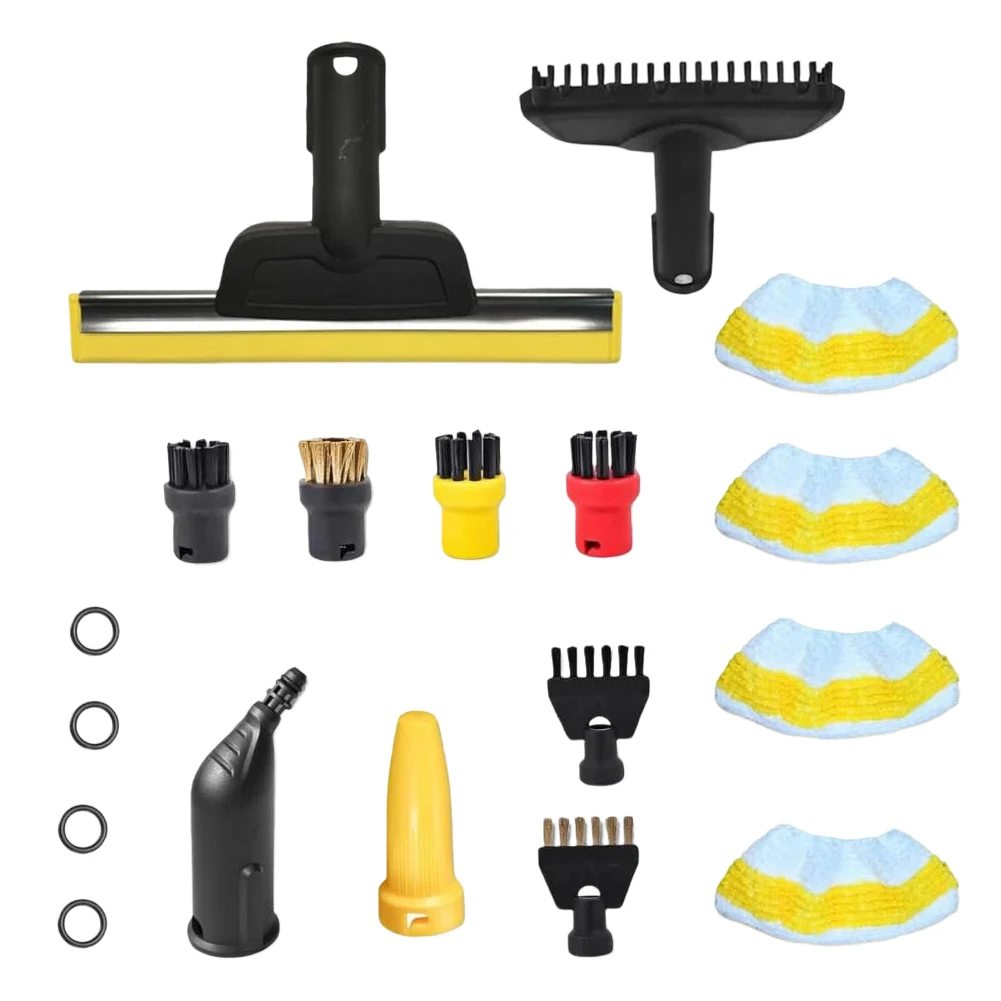 Nozzle Replacement Excellent Dirt Absorption Convenient Foot Tab Steam Cleaner Kit For Karcher  SC1 SC2 SC3 SC4 And SC5 Reusable
