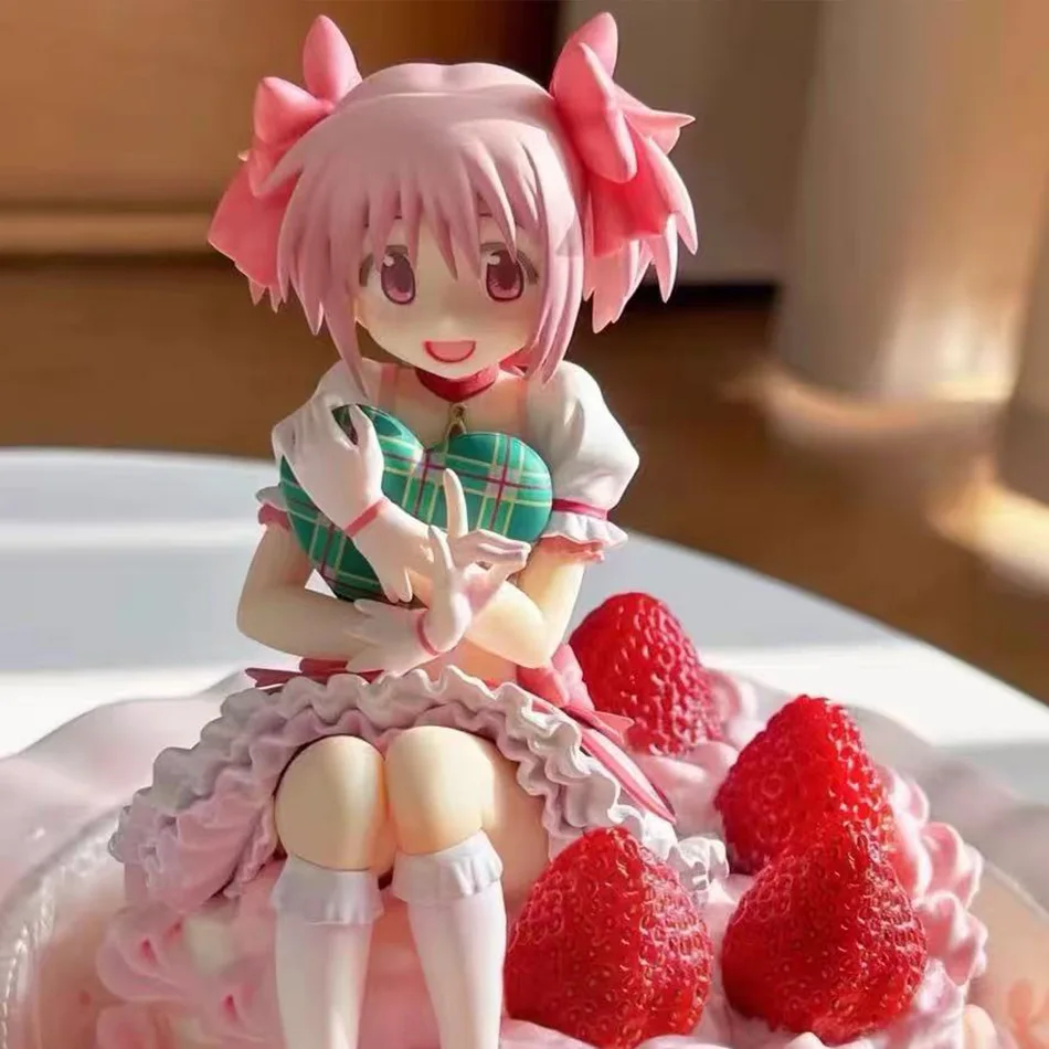 Anime Magikano 14cm Puella Magi Madoka Magica Figur PVC-Modell Puppe Desktop-Dekoration Actionfigur Sammelspielzeug Kindergeschenke