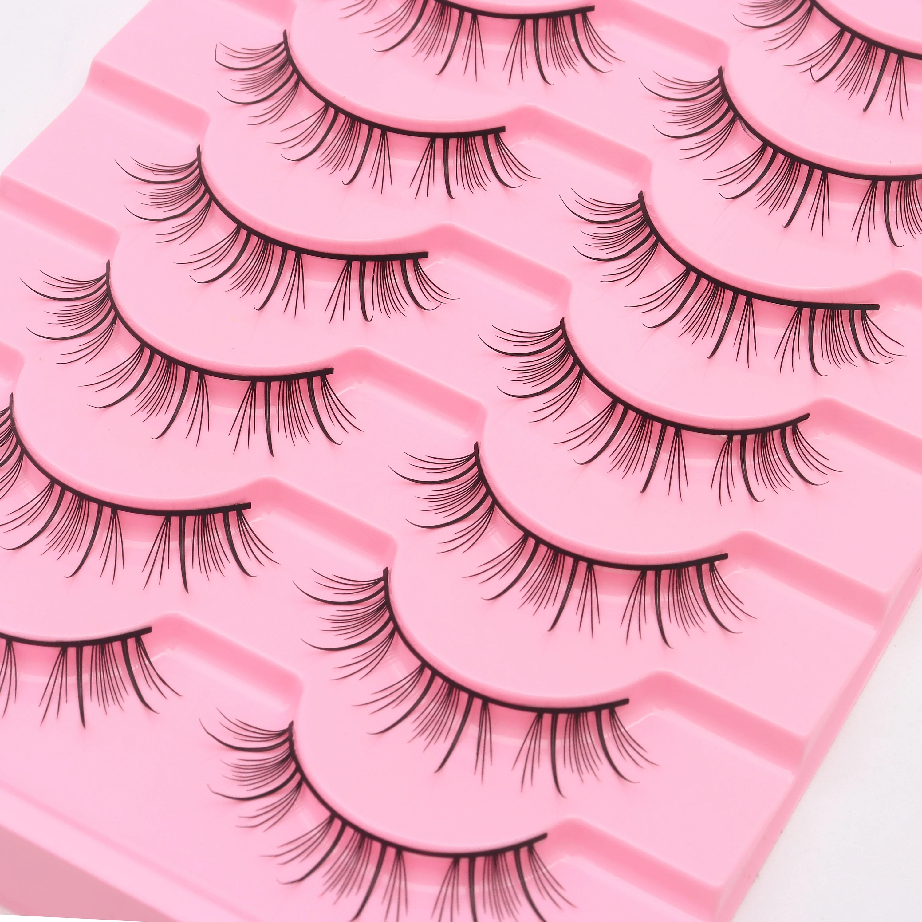 DINGSEN Anime-Wimpern, Vollstreifen-Wimpern, 10 Paar, dicke Wimpern, wiederverwendbare falsche Wimpern, Großhandel für Make-up, Beauty-Wimpern – Detail 30