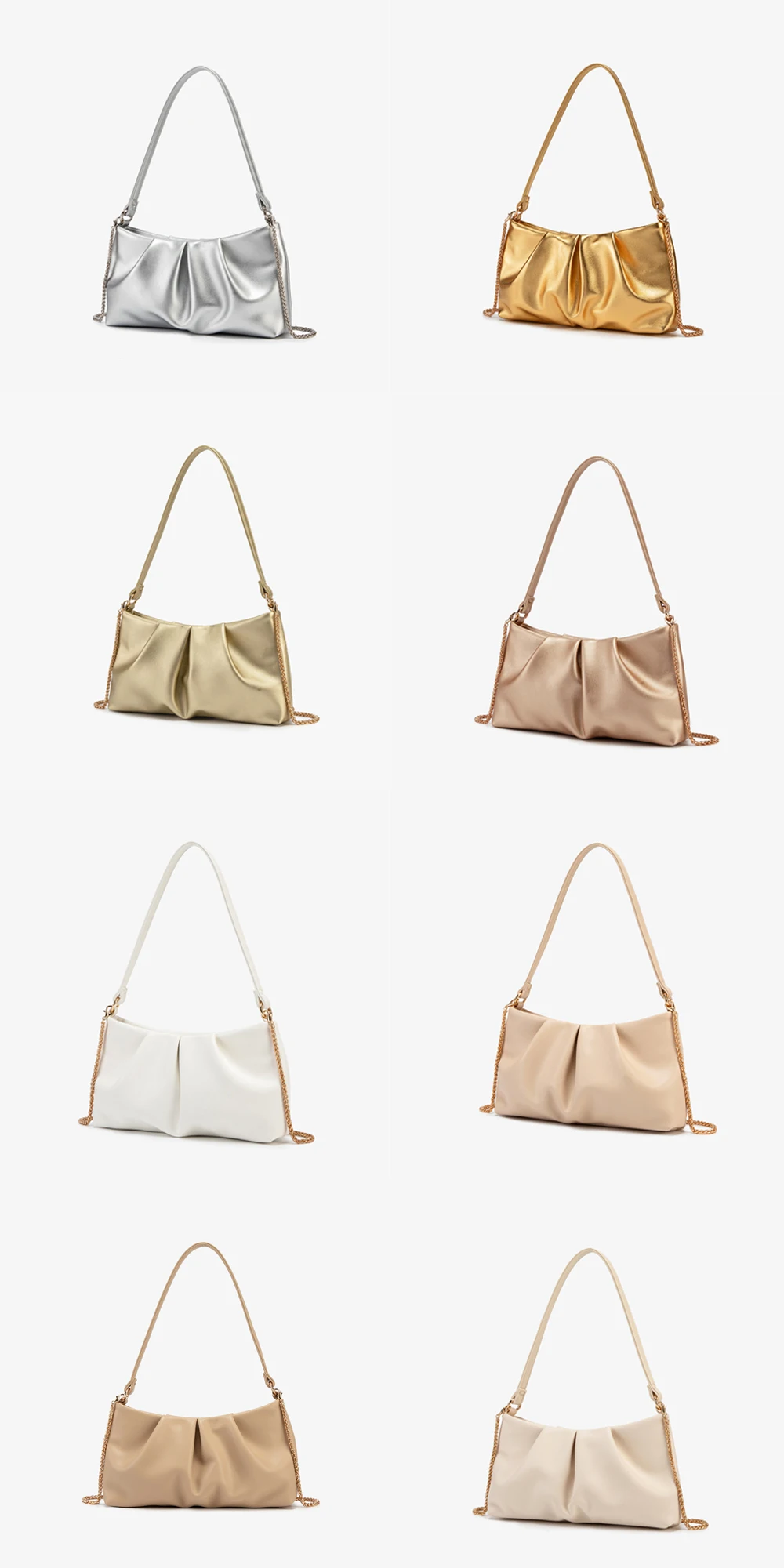 Designer-Geldbörsen und Handtasche, Umhängetasche, Geldbörse, Damentasche, Hochzeit, Abend, Clutch, Partytasche, goldene Tasche – Detail 1