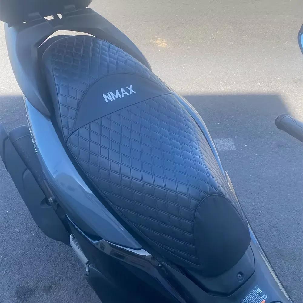 For YAMAHA NMAX 125 155 160 N-MAX NMAX155 NMAX125 NMAX160 Motorcycle Leather Seat Cushion Cover Protector Pad Seat Cover Case