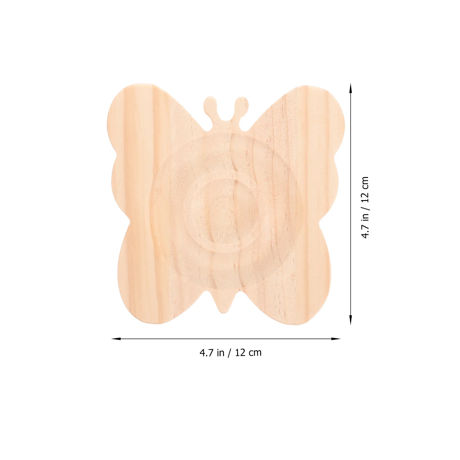 

Wooden Jewelry Bracelet Display Tray Butterfly Exquisite Color Lightweight Jewelry Display Plate Beaded Bracelet Plate