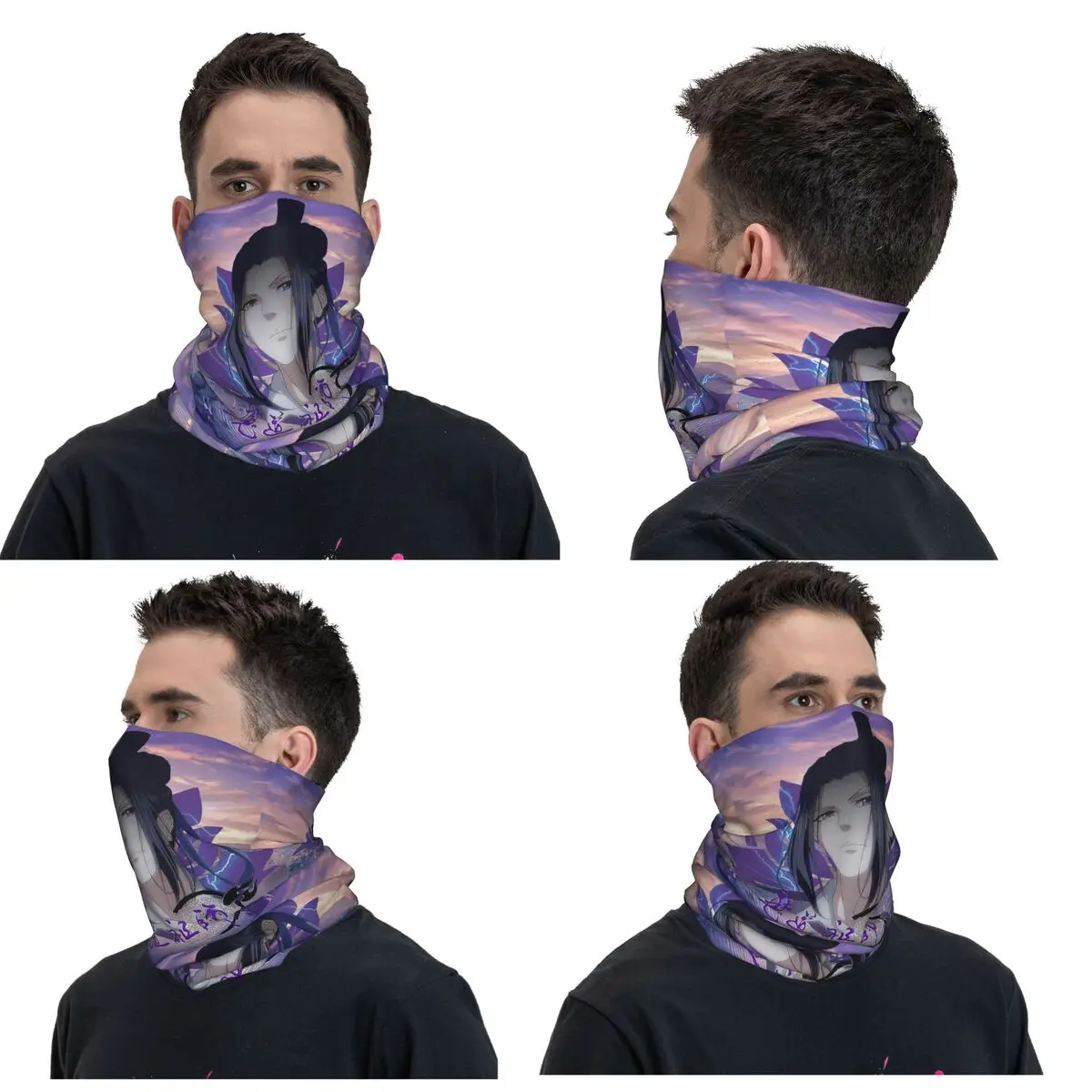 

Jiang Cheng Mo Dao Zu Shi Bandana Neck Cover Printed Mask Scarf Multi-use Face Mask Unisex Adult Breathable