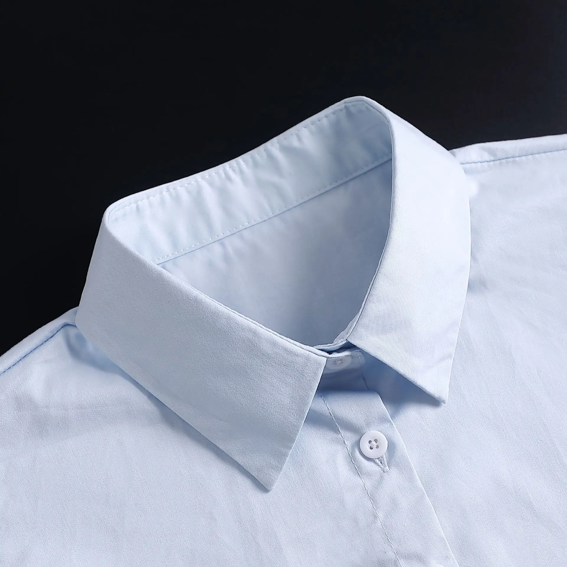 Women False Collar for Mens Business Formal Shirt Detachable Collar Button Down Fake Collar White Blue Pink Neck Collar