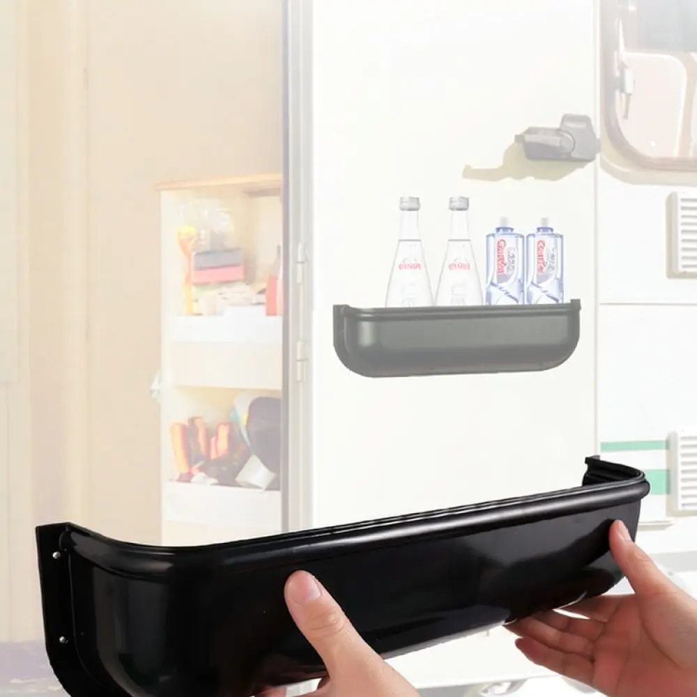 Motorhome Storage Organizer Box For Camper Trailer Door Wall Mount Compact Plastic Interior Accessories