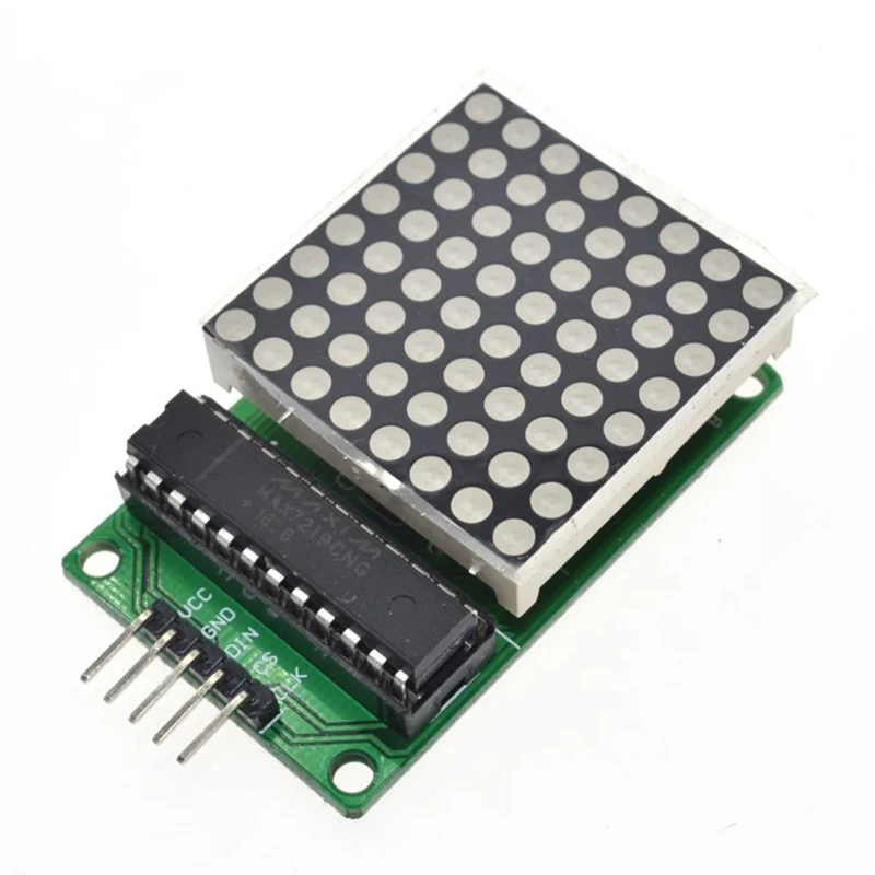 Module d'affichage à matrice de points Prévention 7219, microcontrôleur, module de contrôle, 1 pièce