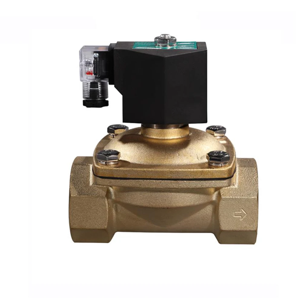 

DC12V Brass Normally Closed 1.5 inch Water Diaphragm Solenoid Valve