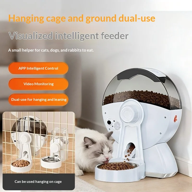 Comedero automático inteligente con cámara HD para perros y gatos - imagen 4