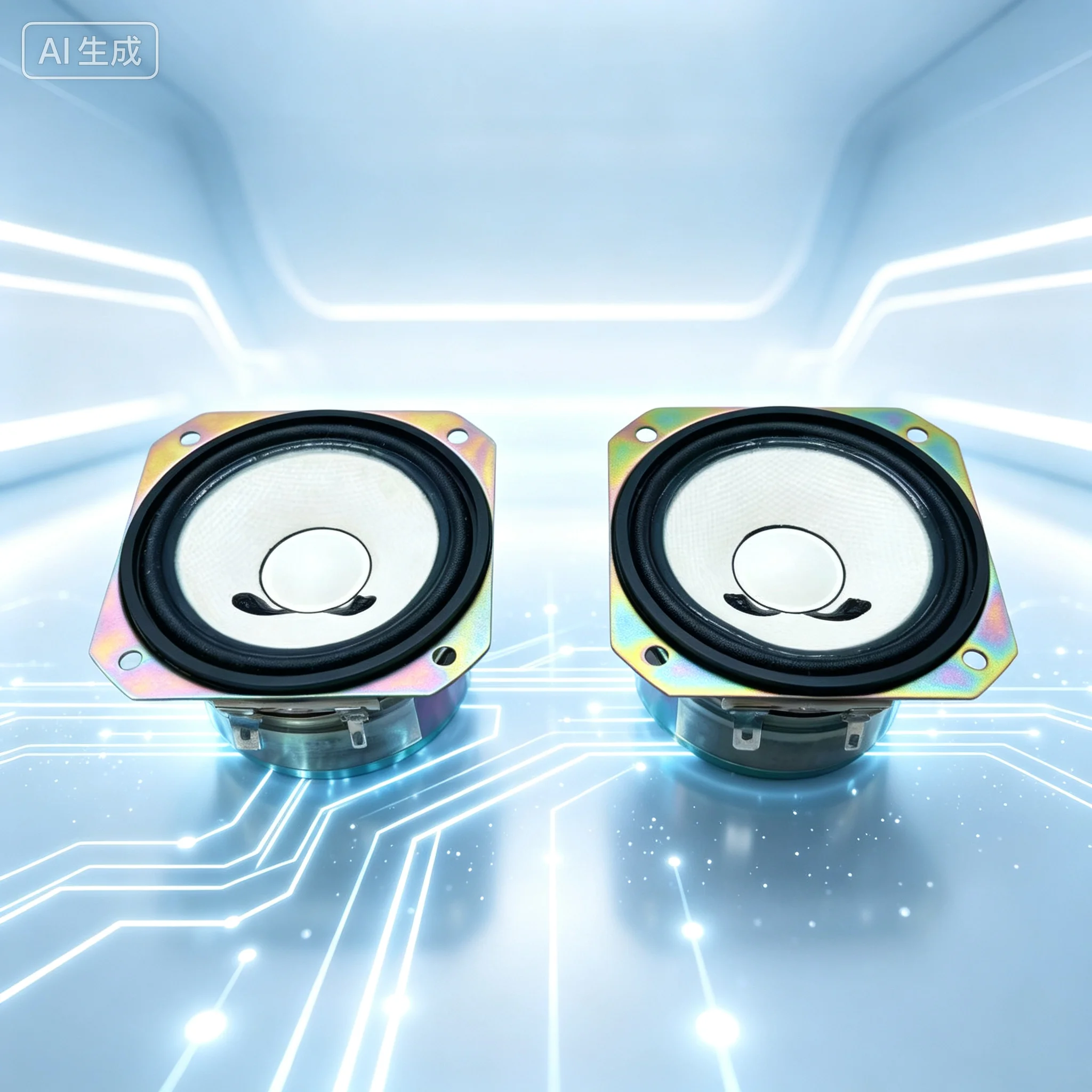 98new Classic for 2.75 Inch White Cone Full Range Speaker, Warm Vocal Sound