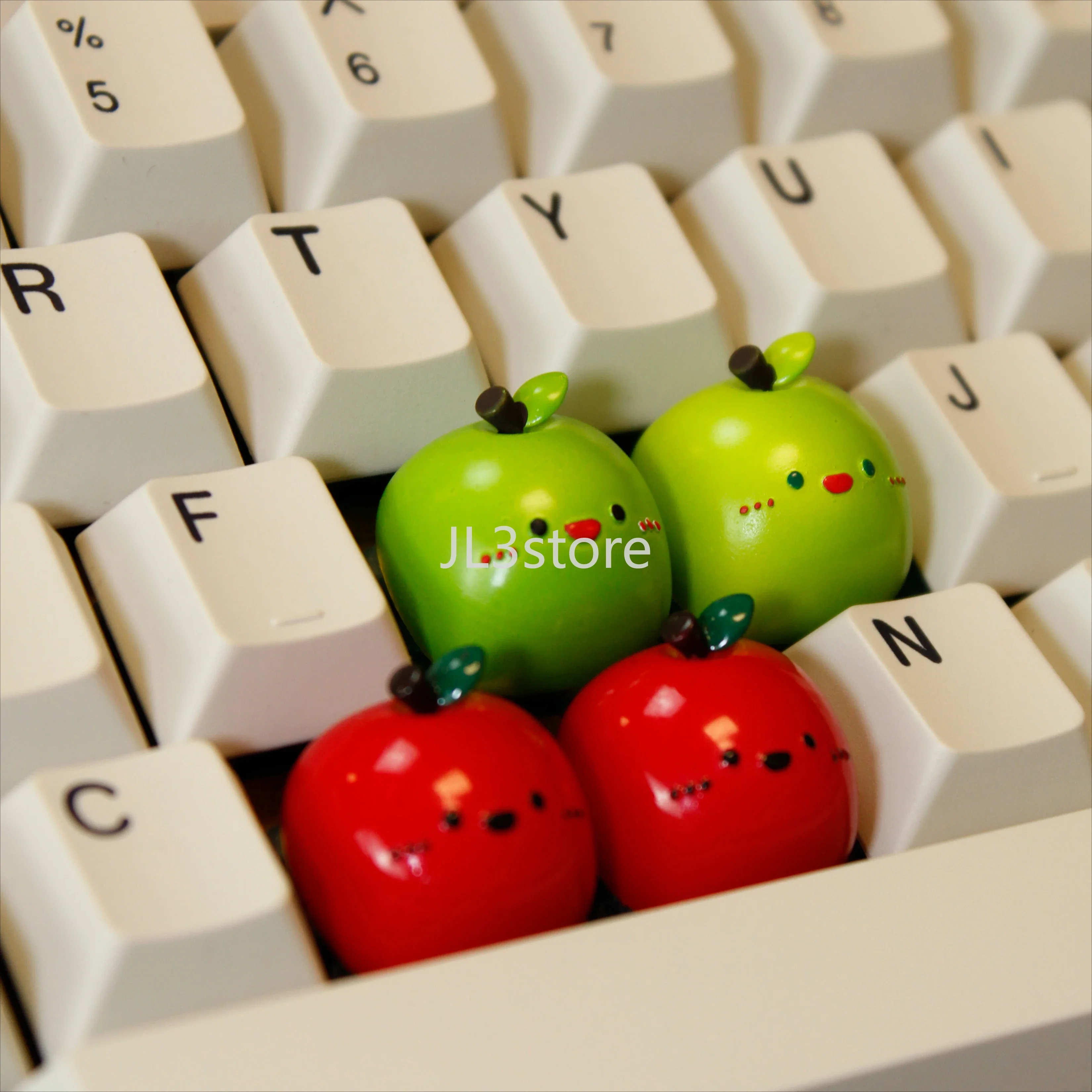 Personalized keycaps Christmas fruit keycaps Creative resin keycaps merchandise Cute keyboard girlfriend gift