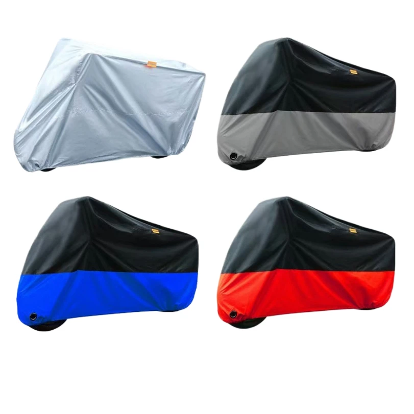 Motorcycle Cover And Car Cover Splicing Style Snowproof Windproof Waterproof Thickened Electric Vehicle Cover And Car Cover