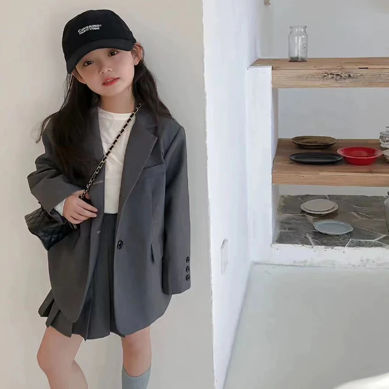 

Girl Clothes Set Size 4-14Y Kid Top+Bottom Clothing Suit Child Autumn Light Luxury Shinning Sets Toddle Girl Casual Y2K Fashion