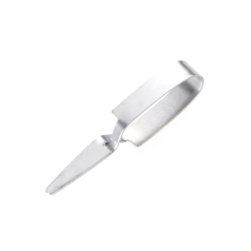 Stainless steel micro hemostatic clip vein clip small blood vessel clip arterial pet experimental closing device temporary block