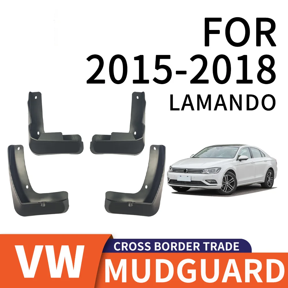 

For 2015-2018 Volkswagen LAMANDO mudguard Mudflaps Front Rear Flares Splash Guards Cover Car Accessoie