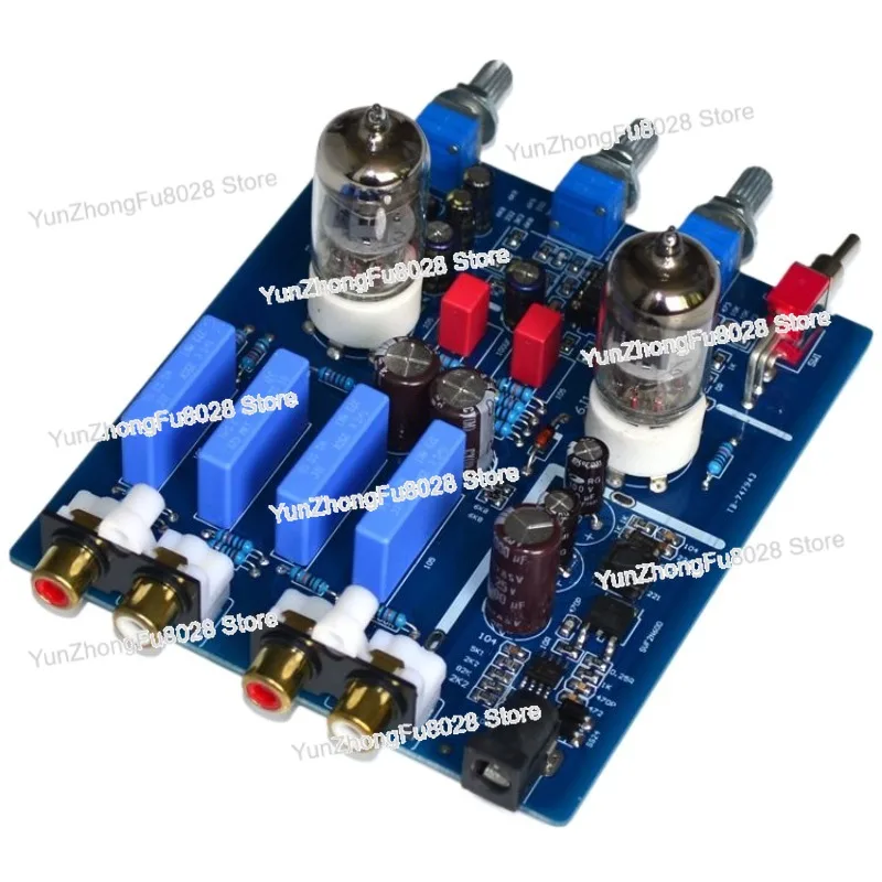 preamplificador-de-audio-fever-hifi-con-tubo-electronico-6j1-de-etapa-pre-amplificadora-y-ajuste-de-frecuencias-altas-y-bajas