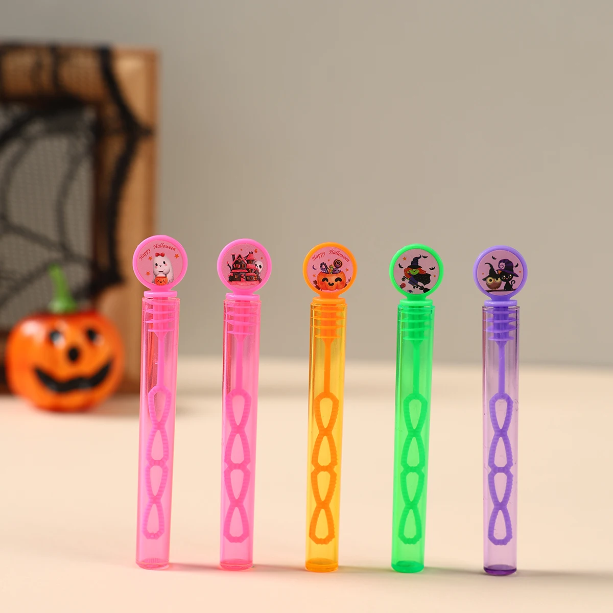 

Halloween Bubble Wand Party Favors Halloween Theme Decorations Bubble Wand for Home Trick or Treat Halloween Party Supplies