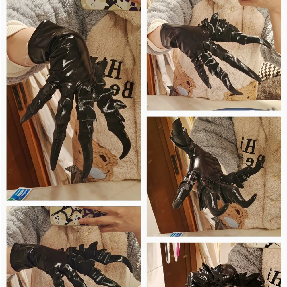 Devil Claw مناسب لعروض الحفلات الراقصة، وإكسسوارات التنكرية المطبوعة ثلاثية الأبعاد، وأزياء حفلات العطلات، والقفازات، والألعاب.