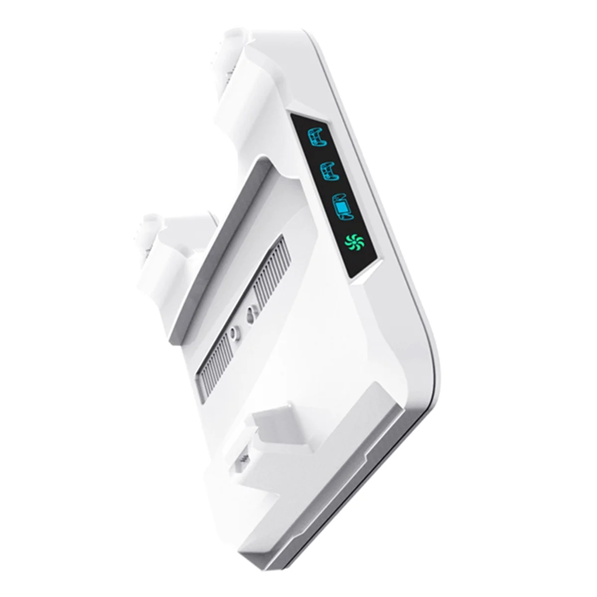 APPLIA-For PS5 PRO/Ps5slim/PS5 Console Cooling Stand Charging Station Dock Controller Storage Rack With Cooling Fan