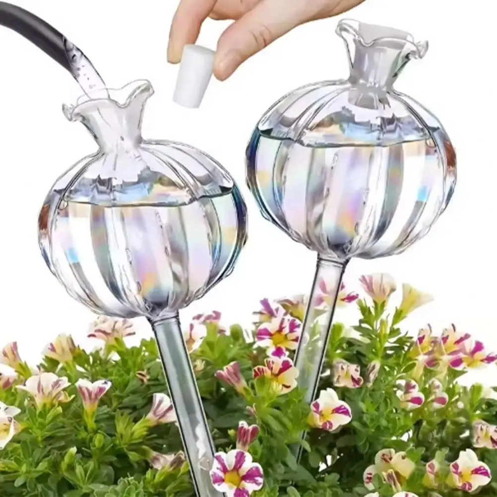 Plant Hydration System Self Watering Bulb Planter Insert Automatic Plant Watering Globe Device Vacation Watering Solution Gift