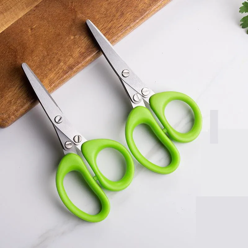 Multi-layers Kitchen Scissors Stainless Steel Vegetable Cutter Scallion Herb Laver Spices cooking Tool Cut Kitchen Accessories