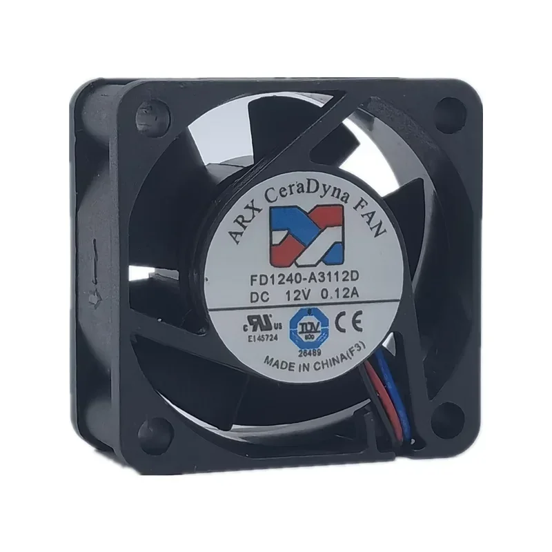 

+New for FD1240-A3112D 12V 0.12A 4020 4cm silent inverter chassis power fan