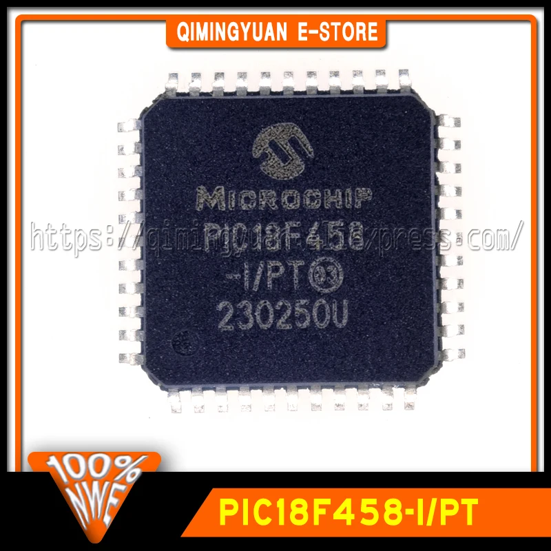 

1 ~ 20 шт./лот PIC18F458 PIC18F458-I/PT TQFP44 8-битный чип микроконтроллера 100% новый оригинальный на складе