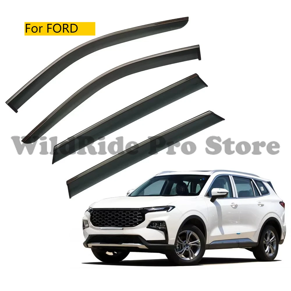

Auto Parts Classic Translucent for Window Visors for Car Side Doors Air Circulation for FORD Equator Sport